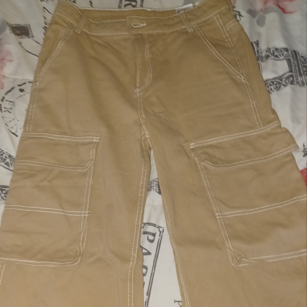 Men's Khaki Cargo Pants
